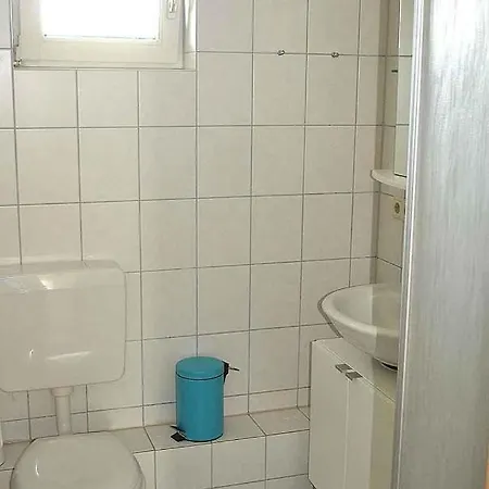 Wohnung-ure-haus-nordseebude شقة Brösum